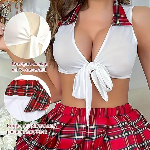 Clase Privada – Disfraz de Colegiala Atrevida